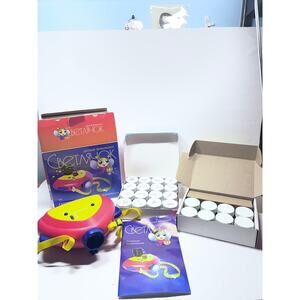 a children's filmoscope called "Svetlyachok" (Firefly).  Russian language